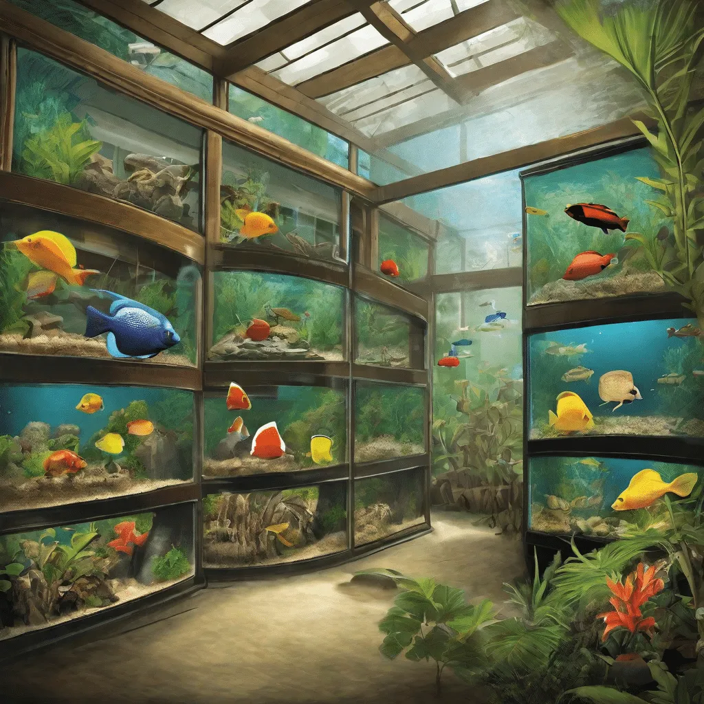 Guía para crear un acuario grande para peces tropicales